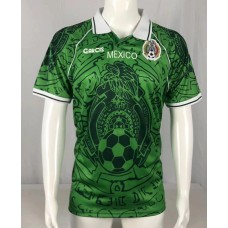 Mexico 1999 Home Green Soccer Jersey